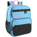 17 Inch Multi- Mesh Pocket Daisy Chain Backpack- Girls -  Single Colors - BagsInBulk.com