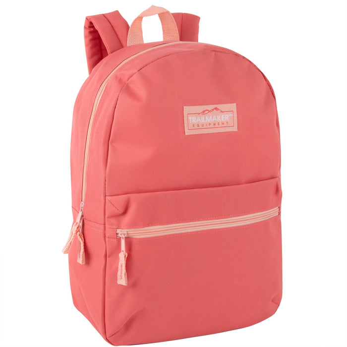 17 inch trailmaker jansport backpack Trail maker (24 Pack) Classic 17 Inch Backpacks in Bulk Wholesale Back Packs for Boys and Girls (Multi Assorted 12 colors Pack)