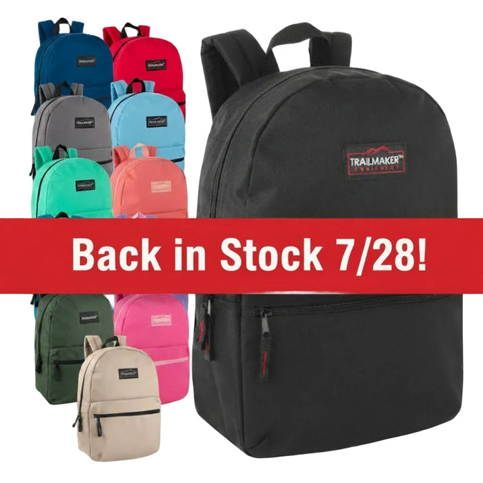 17-Inch Bulk Trailmaker Classic Backpack - Assorted or Single Colors