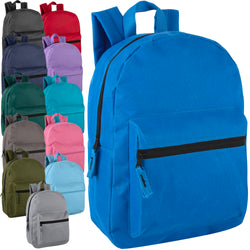 15-Inch Basic Backpack - BagsInBulk.com