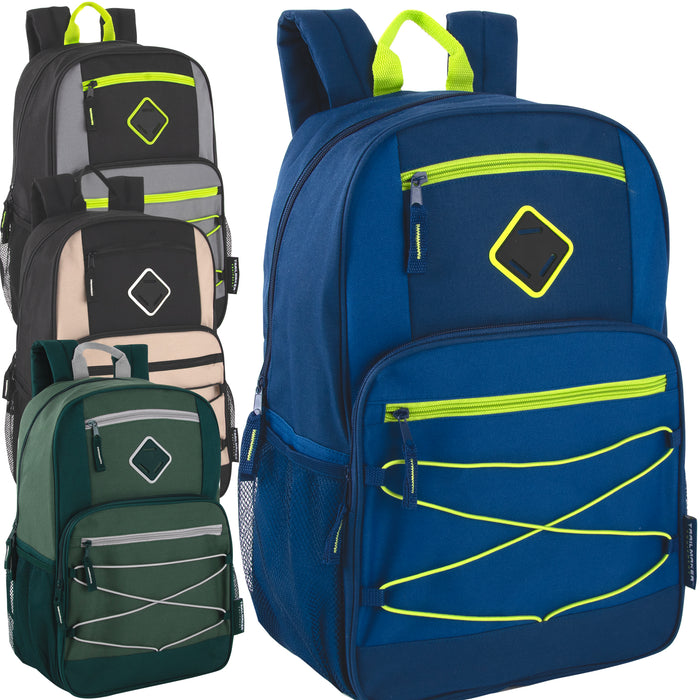 19 Inch Dome Bungee Backpack with Laptop Section