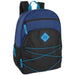 Wholesale 17 Inch Multi Pocket Bungee Backpack - 5 Colors - BagsInBulk.com