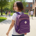 17-Inch Multi Pocket Bungee Backpack - 3 Girl Colors - BagsInBulk.com