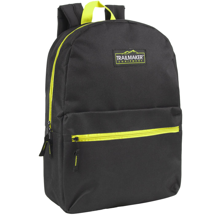 17-Inch Trailmaker Classic Backpack - 5 Pop Colors - BagsInBulk.com