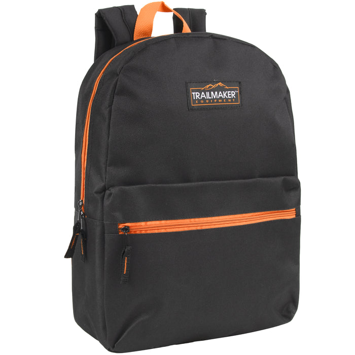 17-Inch Trailmaker Classic Backpack - 5 Pop Colors - BagsInBulk.com