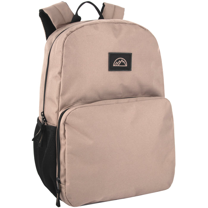 17-Inch Mountain Edge Dome With Laptop Sleeve Backpack - 2 yr Warranty - BagsInBulk.com
