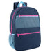17 Inch Trailmaker Double Front Pocket Backpack with Side Mesh Pocket - 4 Colors - BagsInBulk.com