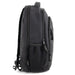 18-inch Rubberized Soft Touch Backpack w Laptop Sleeve - Black - BagsInBulk.com