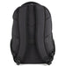 18-inch Rubberized Soft Touch Backpack w Laptop Sleeve - Black - BagsInBulk.com
