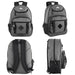 18 Inch Double Buckle Backpack with Laptop Section -  4 Colors - BagsInBulk.com