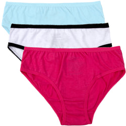Girl's Underwear - 3 Color Assortment - BagsInBulk.com
