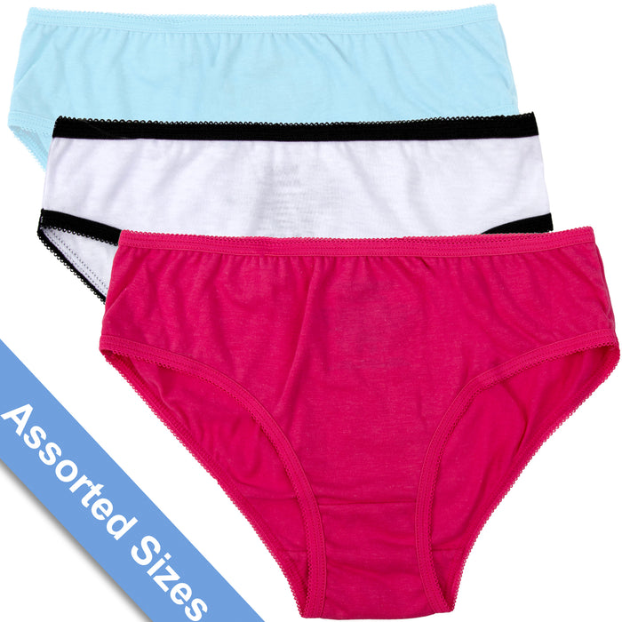 Girl's Underwear - 3 Color Assortment