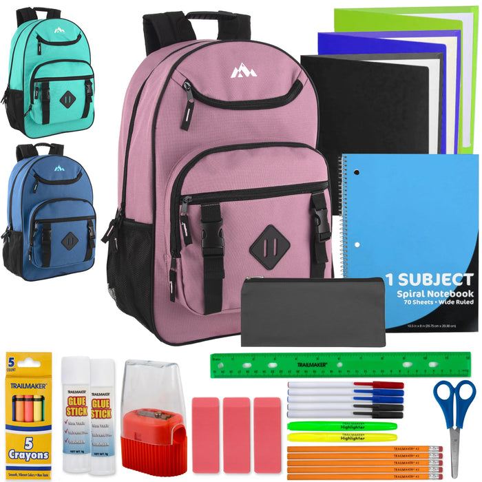18.5 inch laptop backpack Parajohn STRIDER 18 Water-Resistant Backpack, PU Coated Po PARAJOHN UAE PRACTICAL back pack with soft Wholesale 18.5" Backpack in 6