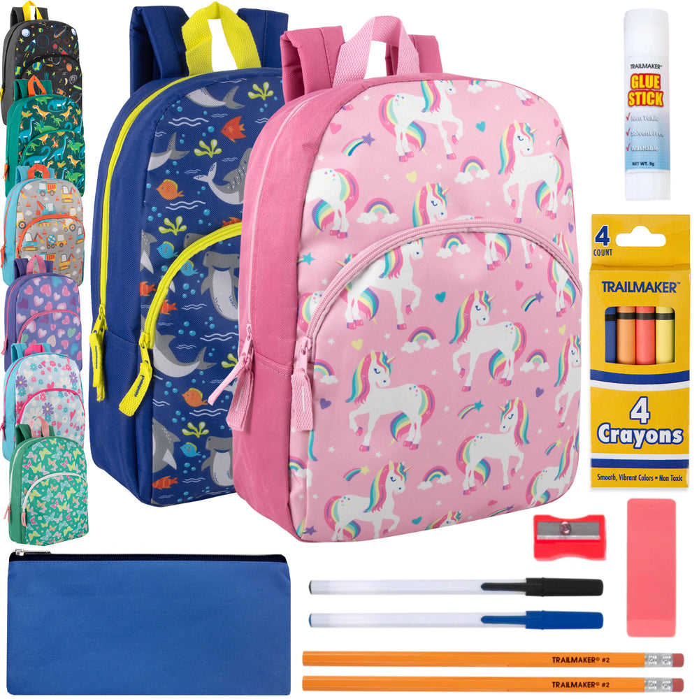 Bulk Backpack Kits - Back-to-School Bundles Wholesale — BagsInBulk.com