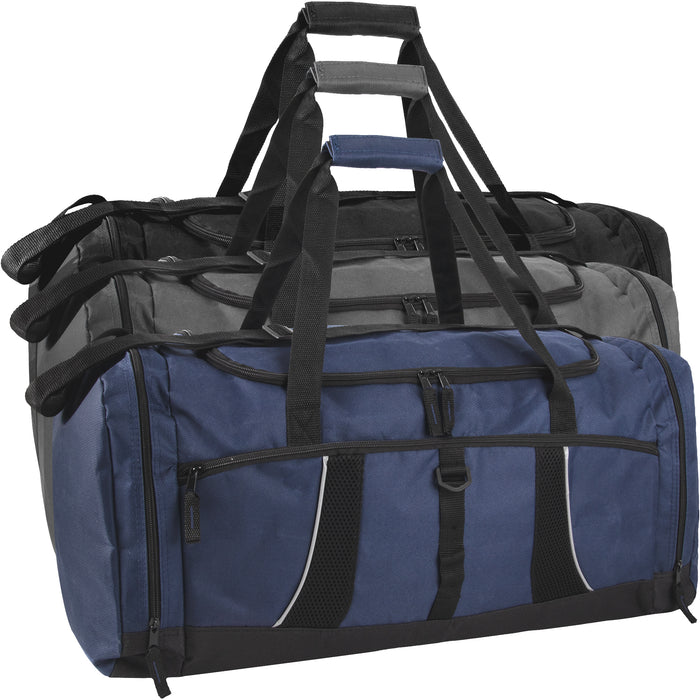 Trailmaker 26-Inch Reflective Piping Duffle Bag