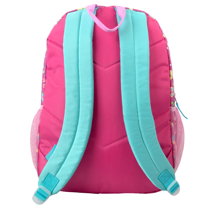 17-Inch Bulk Sequined Butterfly Children's Backpack with Matching Coin Purse (Pink)