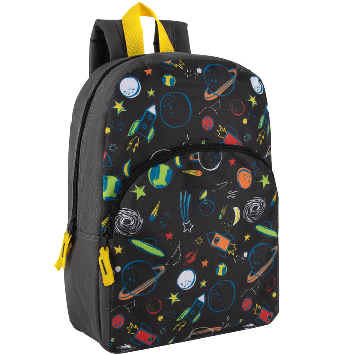 boys laptop backpack 24-pack Bulk 15" Children's Character Backpack — BagsInBulk.com