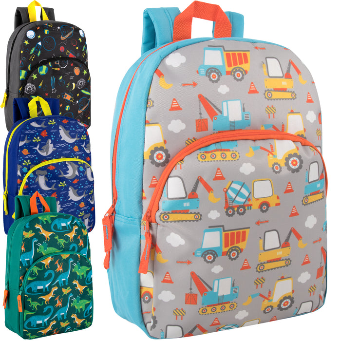 Wholesale 15 Inch Character Backpacks - BagsInBulk.com