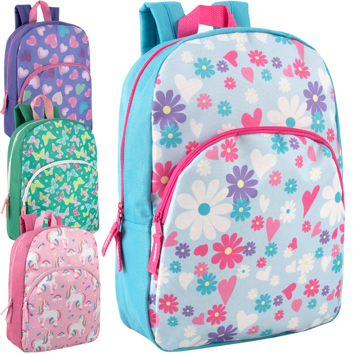 Wholesale 15 Inch Character Backpacks - BagsInBulk.com