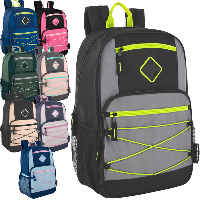 19 Inch Dome Bungee Backpack with Laptop Section
