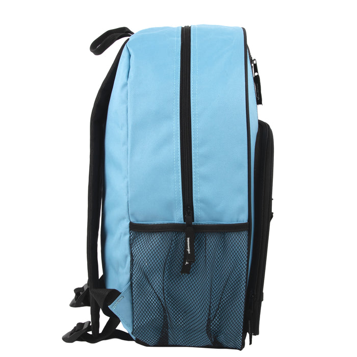 17-Inch Front Bungee Backpack - Blue
