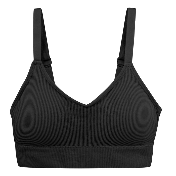 Women's Padded Wireless Pullover Bra With Adjustable Straps - 2 Color Assortment