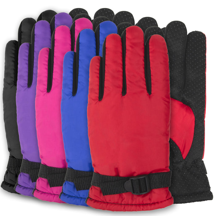 Kids Winter Gloves - 5 Color Assortment