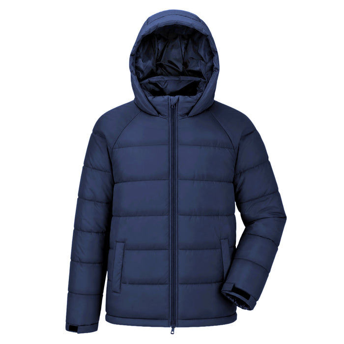 Men's Winter Hooded Puffer Coat - 3 Colors