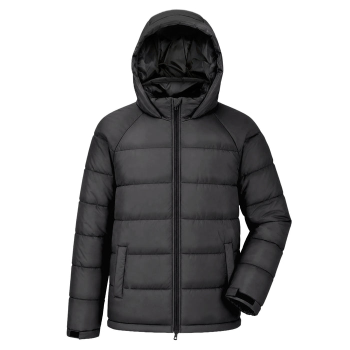 Men's Winter Hooded Puffer Coat - 3 Colors