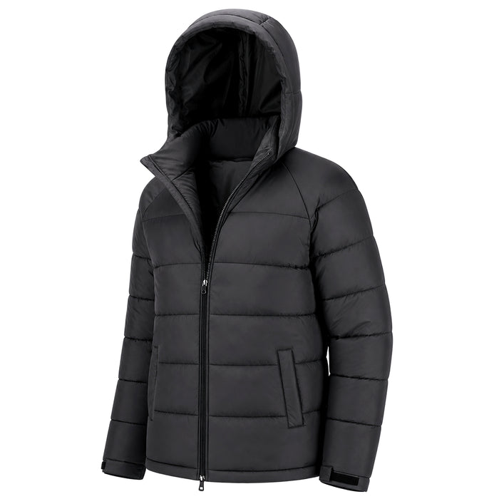 Men's Winter Hooded Puffer Coat - 3 Colors