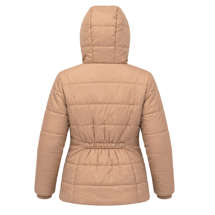 Women's Winter Hooded Puffer Coat - 3 Assorted Colors