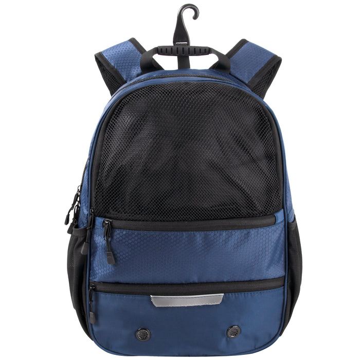17-Inch Bulk Universal Sports Backpacks - Navy