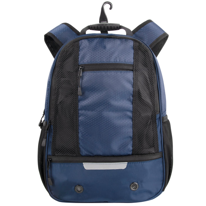 Universal Sports Backpacks with Ball & Shoe Compartment - Navy