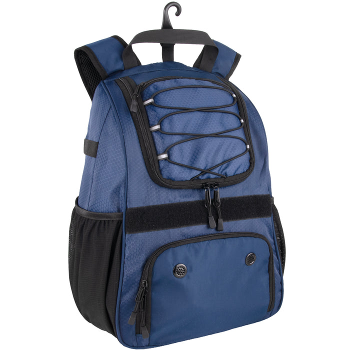 Baseball Backpacks with Bat, Ball & Shoe Compartment - Navy