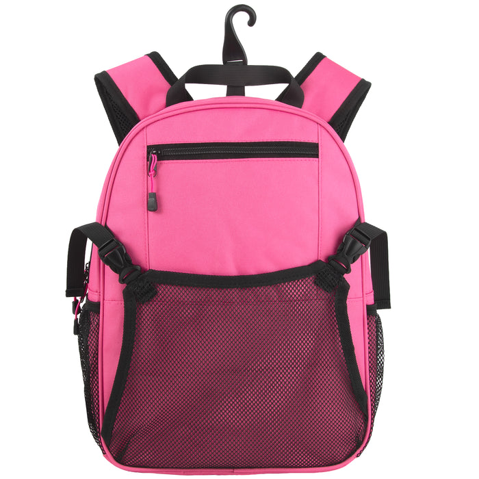 Youth Baseball & Softball Backpacks with Bat, Glove Mesh Pocket  - Pink