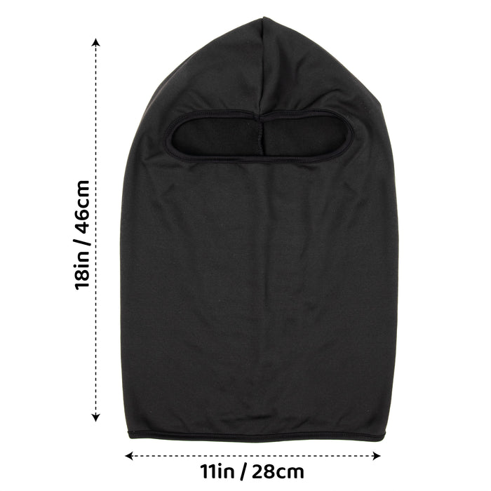 Adult Winter Balaclava Seamless Mask - Black