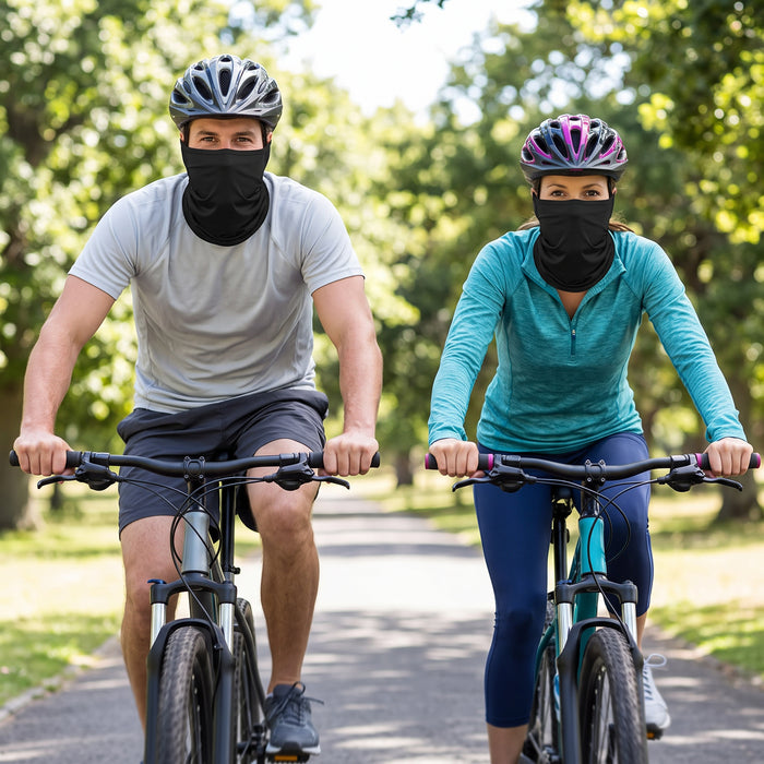 Adult Winter Balaclava Seamless Mask - Black