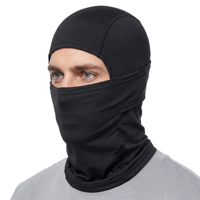 Adult Winter Balaclava Face Warmers - Black