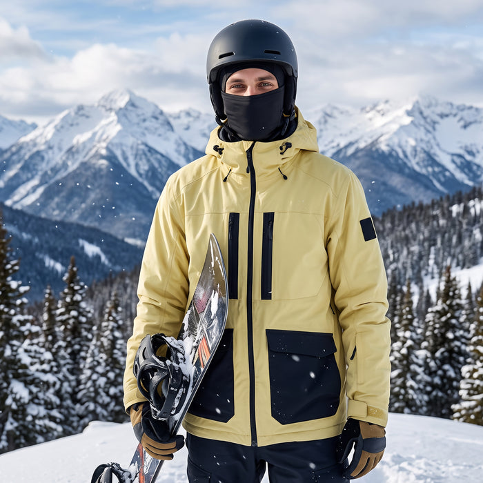 Adult Winter Balaclava Face Warmers - Black