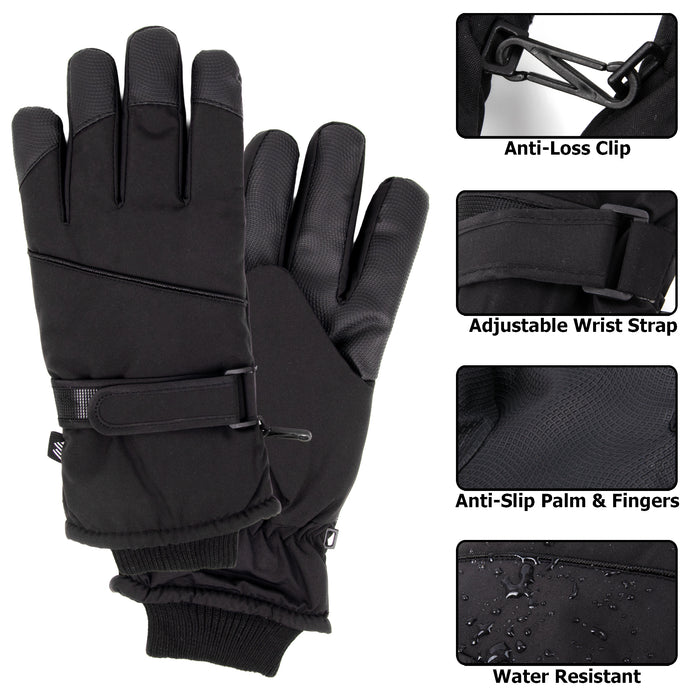 Adult Extreme Cold Winter Gloves - Touchscreen Gloves