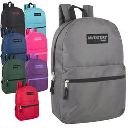 Wholesale Adventure Trails 17 Inch Backpack - BagsInBulk.com