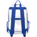 Wholesale Classic 17 Inch Clear Backpack - Blue - BagsInBulk.com