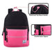 17- Inch Double Front Zippered Pocket Backpack - Girls - BagsInBulk.com