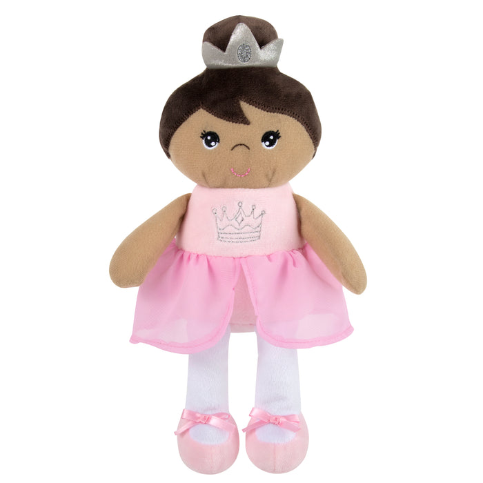 Bay Essentials Pink Princess Plush With Rattle - BagsInBulk.com