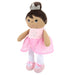 Bay Essentials Pink Princess Plush With Rattle - BagsInBulk.com