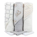 6-Piece Baby Bath Set with Hooded Bath Towel & Wash Cloth - Puppy Theme - BagsInBulk.com