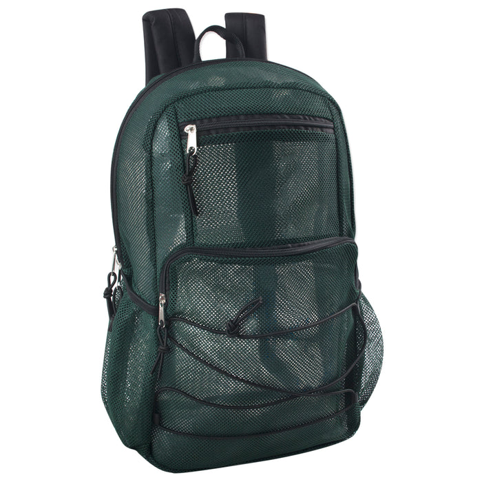 18-Inch Bulk Trailmaker Mesh Backpack - Single Colors