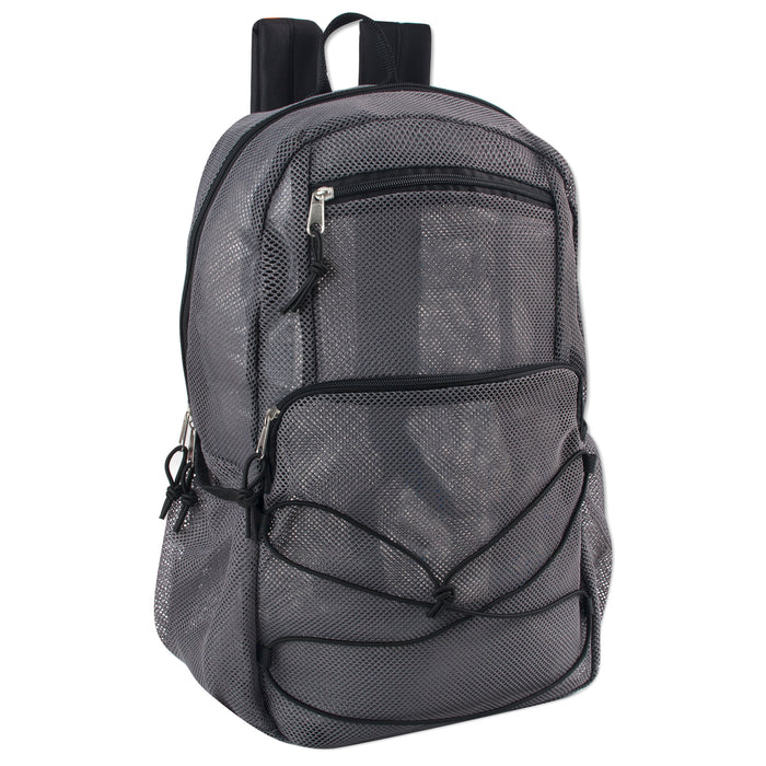 18-Inch Bulk Trailmaker Mesh Backpack - Single Colors
