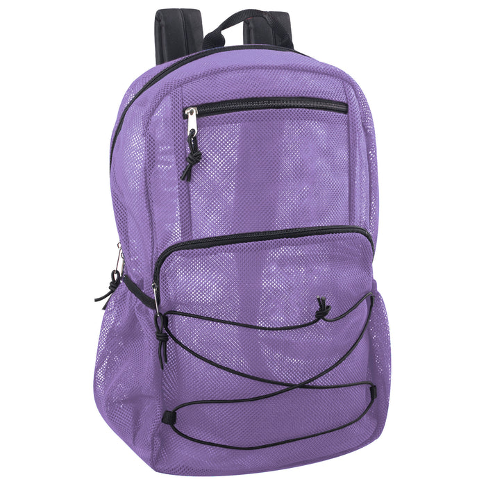 18-Inch Bulk Trailmaker Mesh Backpack - Single Colors