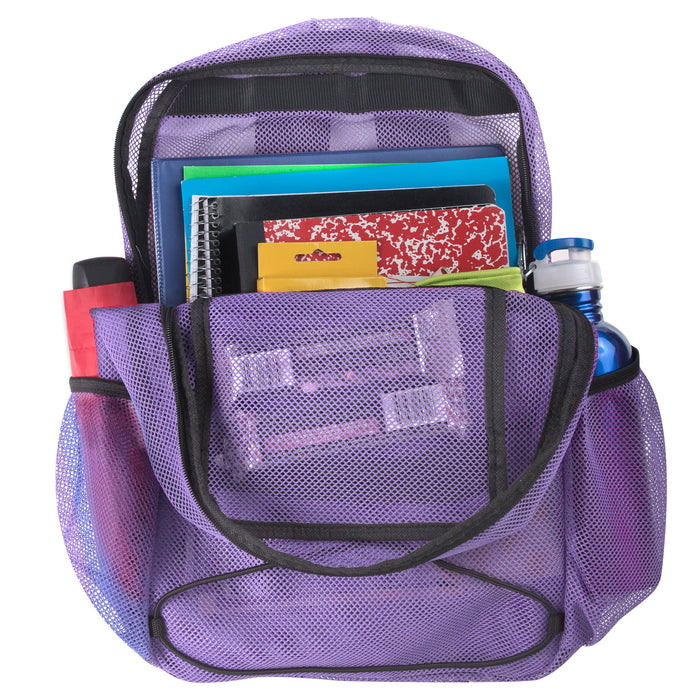 18-Inch Bulk Trailmaker Mesh Backpack - Single Colors